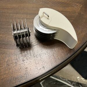 EMSON Meat Tenderizer & Chopper with White Handle (vintage)